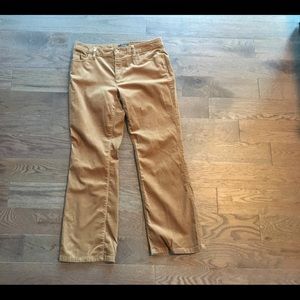 Lands End boot cut corduroy - size 12, fit 2
